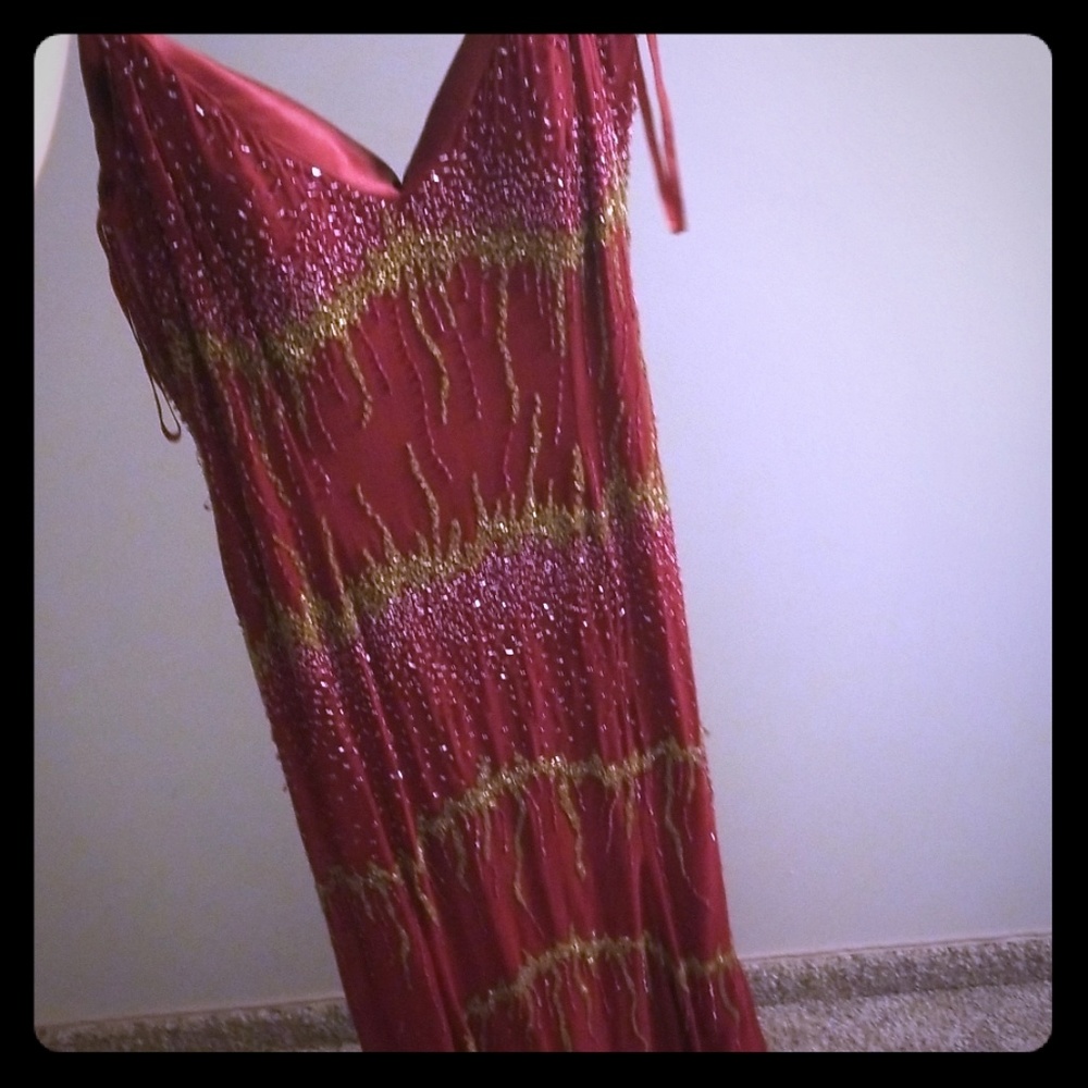 Long breaded dress